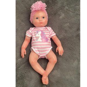 SERENDOLL 18" Full Silicone Reborn Baby Doll ,Not  Hollow Vinyl Doll